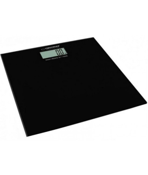 Cântar de baie Esperanza AEROBIC EBS002K, 180kg, negru 